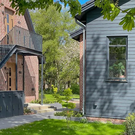 Traumhafte Ferienwohnung Am Park Scheessel Exterior foto